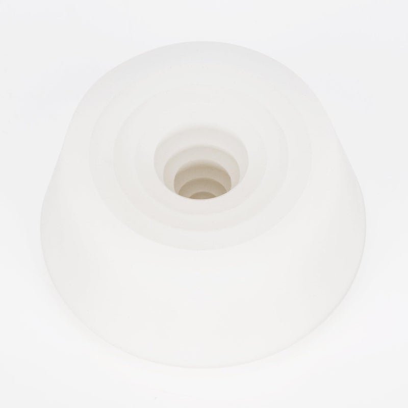 Labasics Filter Adapter Cones, Durable Tapered Collar Silicone Stopper Buchner Funnel Flask Cones Adapter Set, Wear Resistance Smooth Surface, Pack of 9, White - Image 4